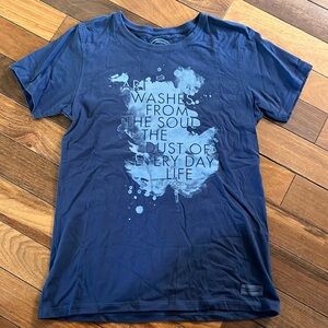 Women’s Life is Good Art shirt, size S